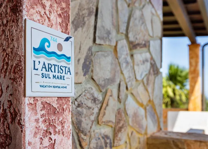 Villa Guesthost - L'artista Sul Mare Sea-wiev *